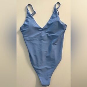 NWT Beach Riot Core Collection Reese One Piece in Alps Blue Size Medium